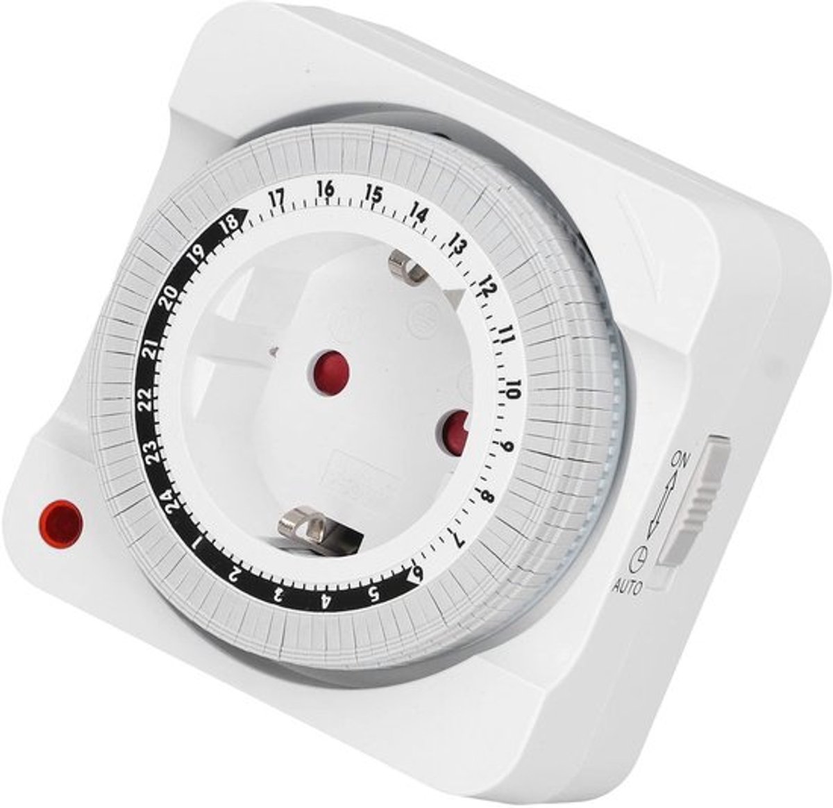Mechanische Timer Stekker - Stille Countdown Van 15 Minuten - Plug-in Voor Thuisgebruik