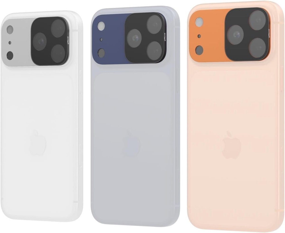 Complete Set van Magnetische ND en Black Mist Filters voor iPhone 17 Pro, Inclusief Diffusiefilters en Basisbevestiging, 6 Stuks voor Professionele Fotografie en Videografie
