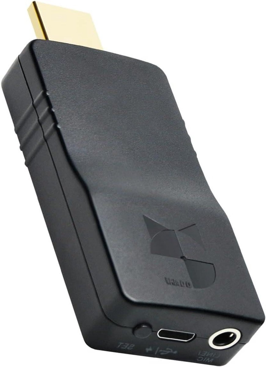 Draadloze HDMI Zender - Video Extender - Video Overdracht - Plug-and-Play Installatie - 40m Bereik - Wit