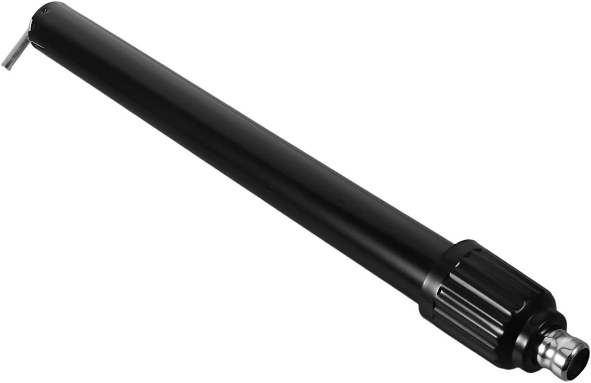 Ventilator Steunstang - Vervangingsonderdeel Ventilator - Stabiliteit Ventilator - Universele Compatibiliteit - 45 cm - Zwart