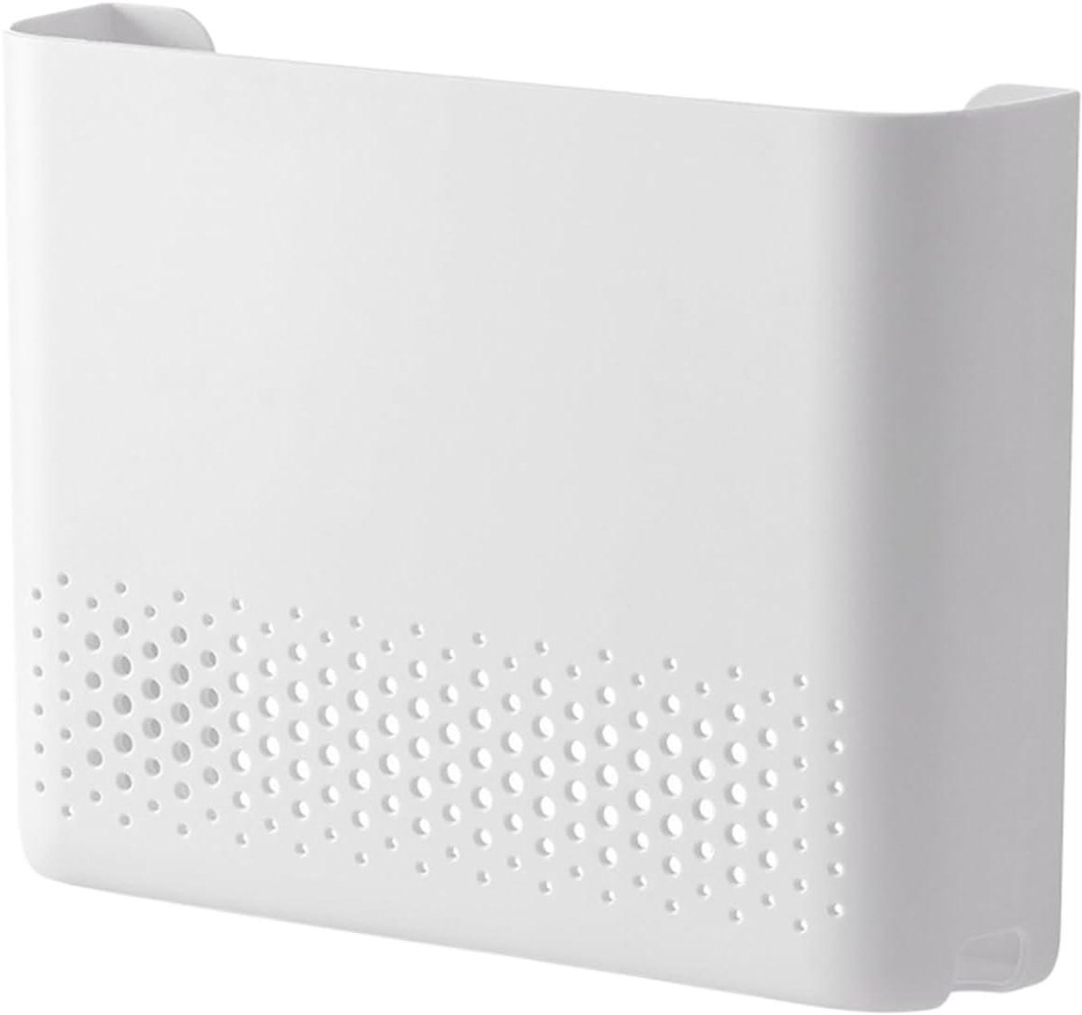 Router Opbergdoos - Wandplank Router - Router Organiseren - Zonder Boren Bevestigen - Groot Formaat - Wit