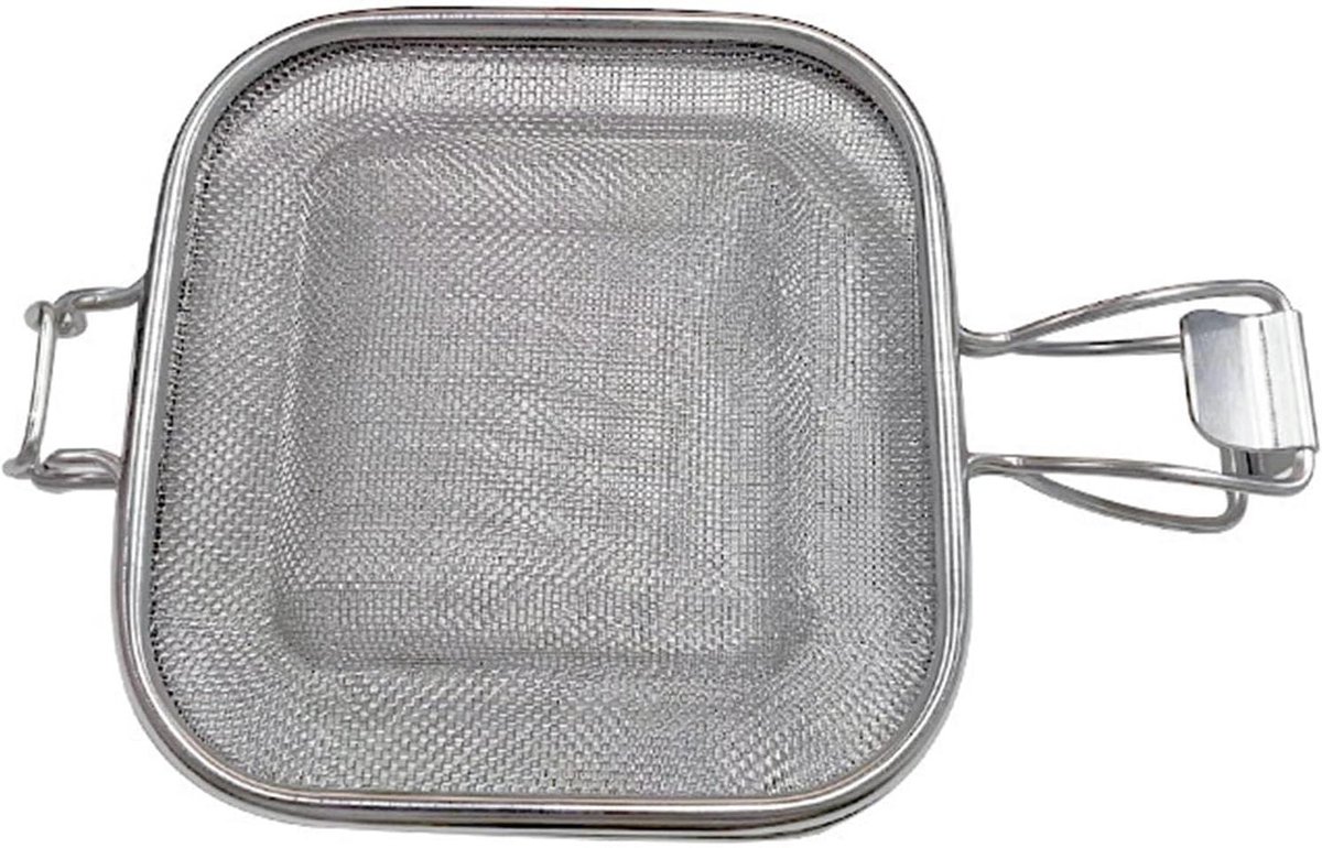 Sandwich Grill Net - Tosti Broodrooster - Brood Bakken - Roestvrij Staal - Huishoudelijk - Zilver