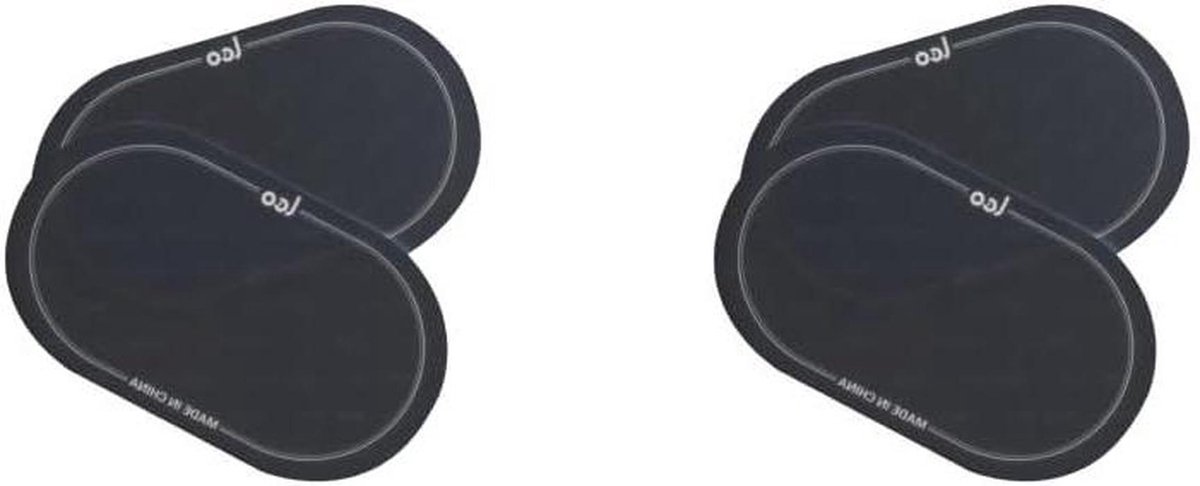 Drum Head Patches - Bass Drum Protector - Drum Geluid Verbeteren - Dubbele Stap Ontwerp