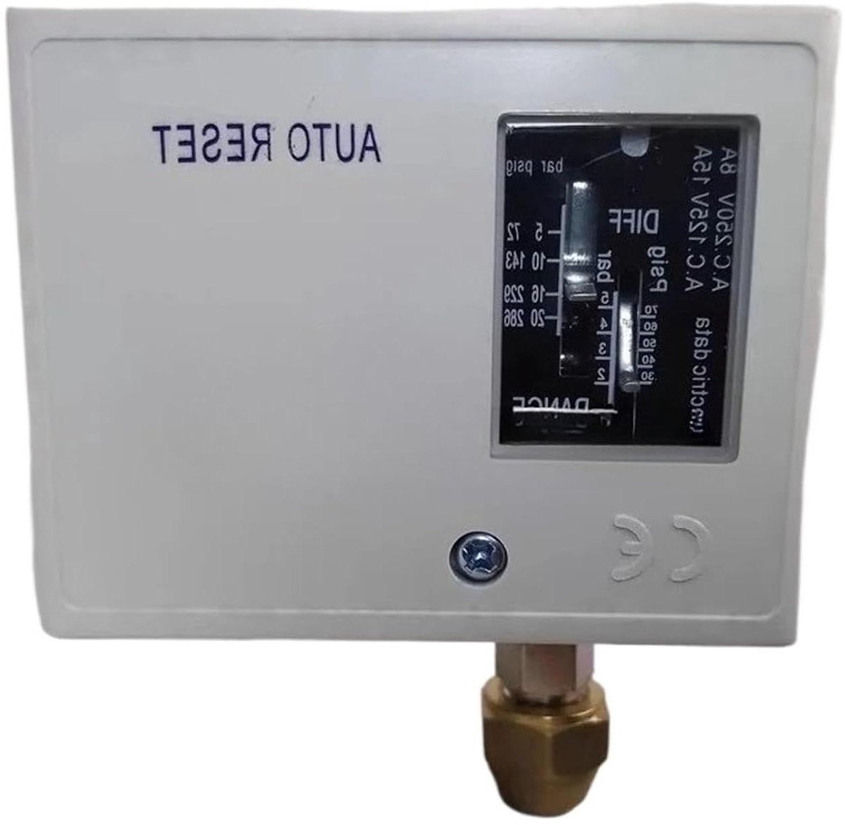 Drukschakelaar - Ventilatorcontroller Drukregelaar - Koelapparaten Sturen - Druk en Vacuüm - 1 stuk - hlp830