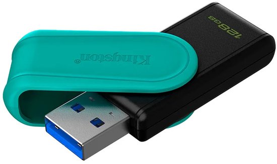 Kingston Technology DataTraveler 128 Go USB 3.2 Gen 1 Exodia S (Noir/Turquoise)
