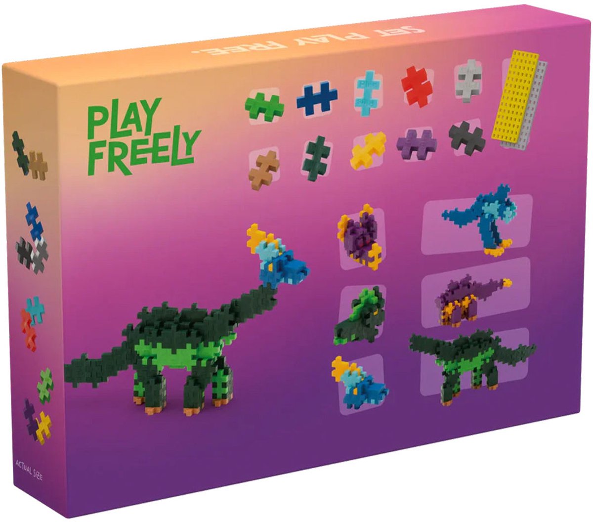 Plus-Plus Learn to Build dino`s 600 delige bouwset - 3918 - Bouwspeelgoed - Constructiespeelgoed - Set met bouwstenen - Vanaf 5 jaar — afbeelding 16