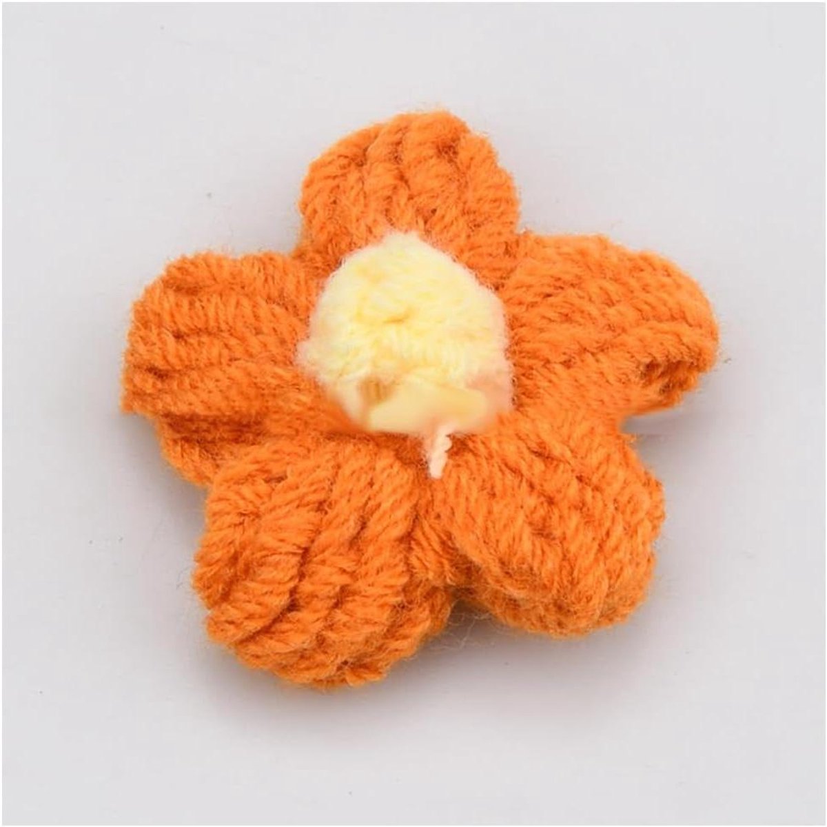 Haakbloemen Applicaties - Bloemen Versieringen - DIY Knutselen - Geborduurd Ontwerp - 50 stuks - Kleurenmix