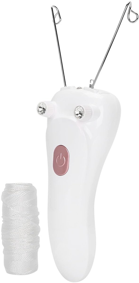 aladdien - Elektrische Draad Epilator - Haarverwijderaar met USB Opladen - Roze - Efficiënt en Draagbaar - Pijnloos - Geschikt voor Thuisgebruik