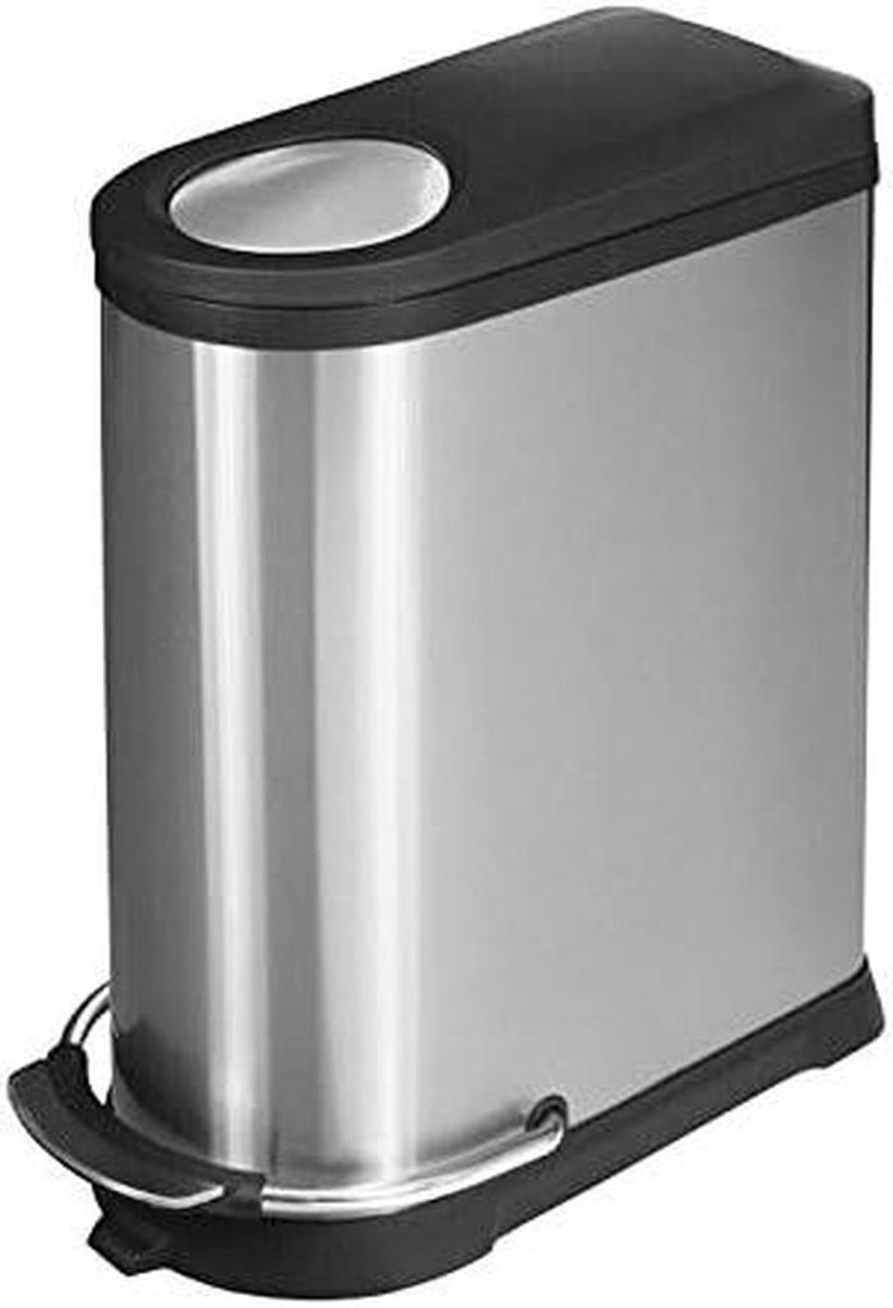 Pedaalemmer - Afvalbak - Keuken Hygiëne - Geurfilter - 40 Liter - Mat RVS