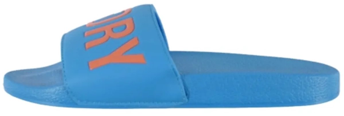 Superdry Superdry Badslippers Heren Slippers Blauw