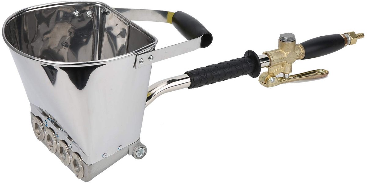 ONF3 - Cement Spuitgun - Professionele Wanddecoratie - Geschikt voor Cement - Handzaam en Lichtgewicht - Voor Makkelijk Spuiten - Voor Binnen en...