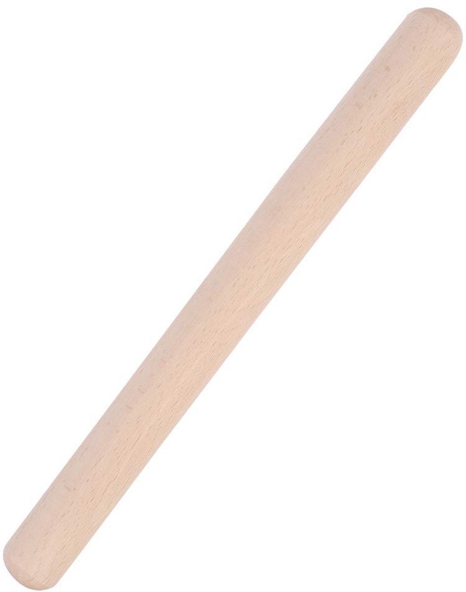 aladdien - Deegroller - Houten deegroller voor het bakken van koekjes pizza en taart - 29 cm - Perfect voor elke bakliefhebber - Ideaal voor deeg en...