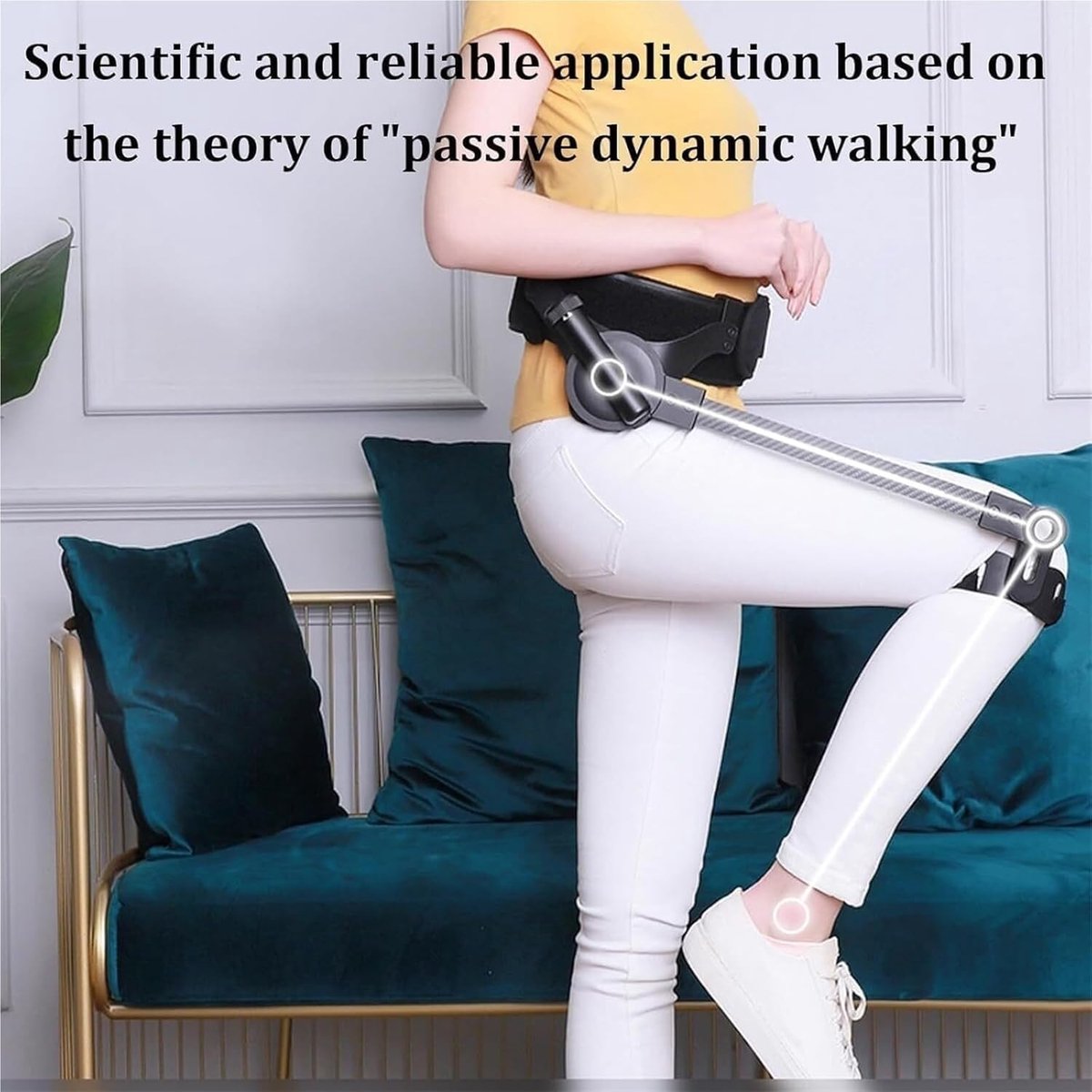 Loophulp Exoskelet - Mobiliteitshulp Revalidatie - Gangherstel Bevorderen - Handsfree Zwaartekrachtgestuurd - Ongeveer 1 kg - Niet gespecificeerd