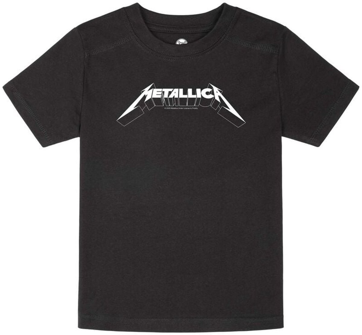 Metallica Metal-Kids - Logo Unisex T-shirt - zwart - 140