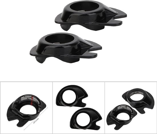 Duurzame en Lichtgewicht Plastic Spoelhuisjes - 2 Stuks Vervangende Spoelcases voor Naaimachines, Geschikt voor Diverse Merken van Merkloos — afbeelding 2