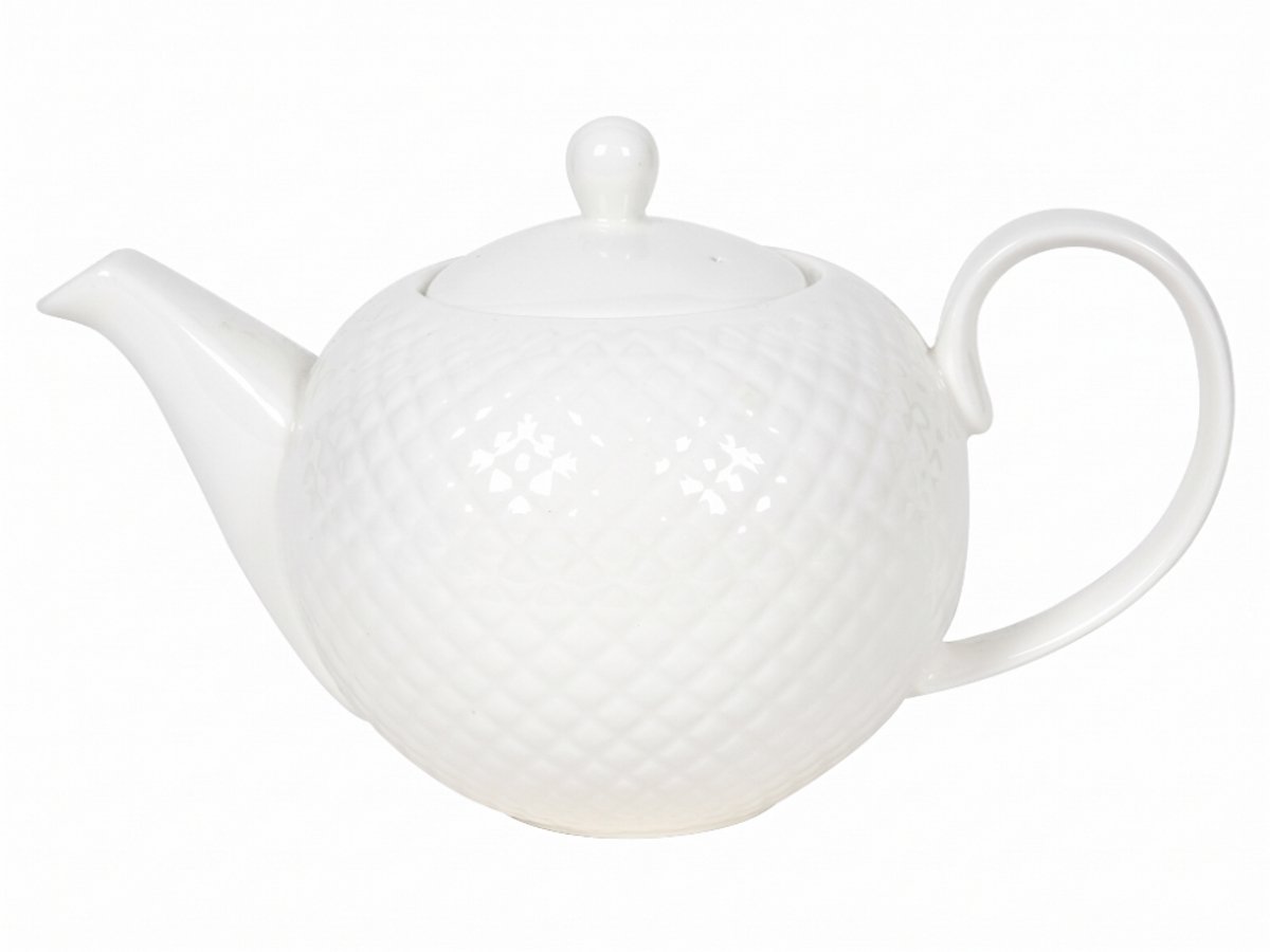 Cookinglife Theepot Diamond - Porselein - 900ml