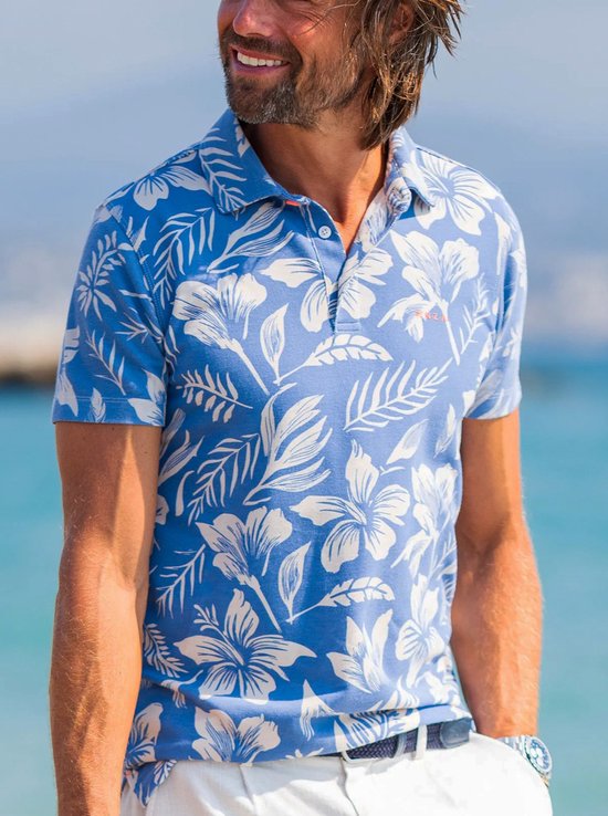 NZA New Zealand Auckland - Polo Korte mouw - Heren - XL - Dark Navy - Katoen - 26DN119