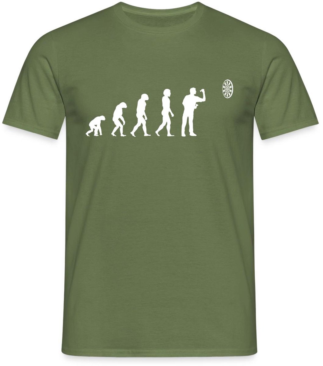 Dart Evolution Darts Speler T-Shirt Heren