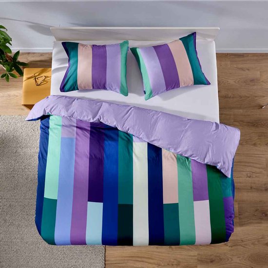 Auping Color Fever - Purple Dekbedovertrek - Tweepersoons 200 x 220 cm - Biologisch katoen - Paars