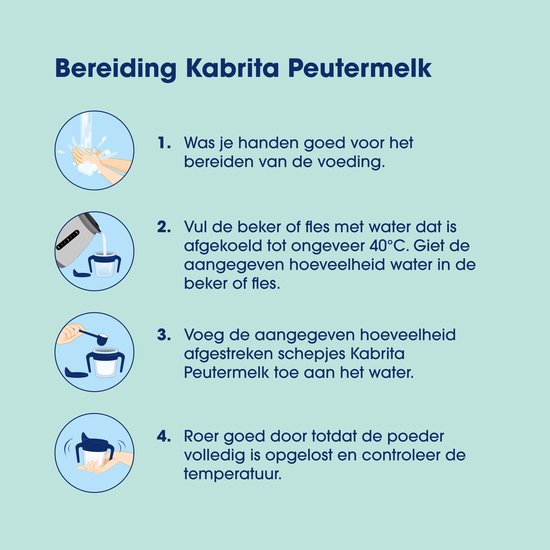 Kabrita 3 Peutermelk Multipack - Geitenmelk Flesvoeding vanaf 12 maanden - 3x800g - voordeelverpakking van Kabrita — afbeelding 4