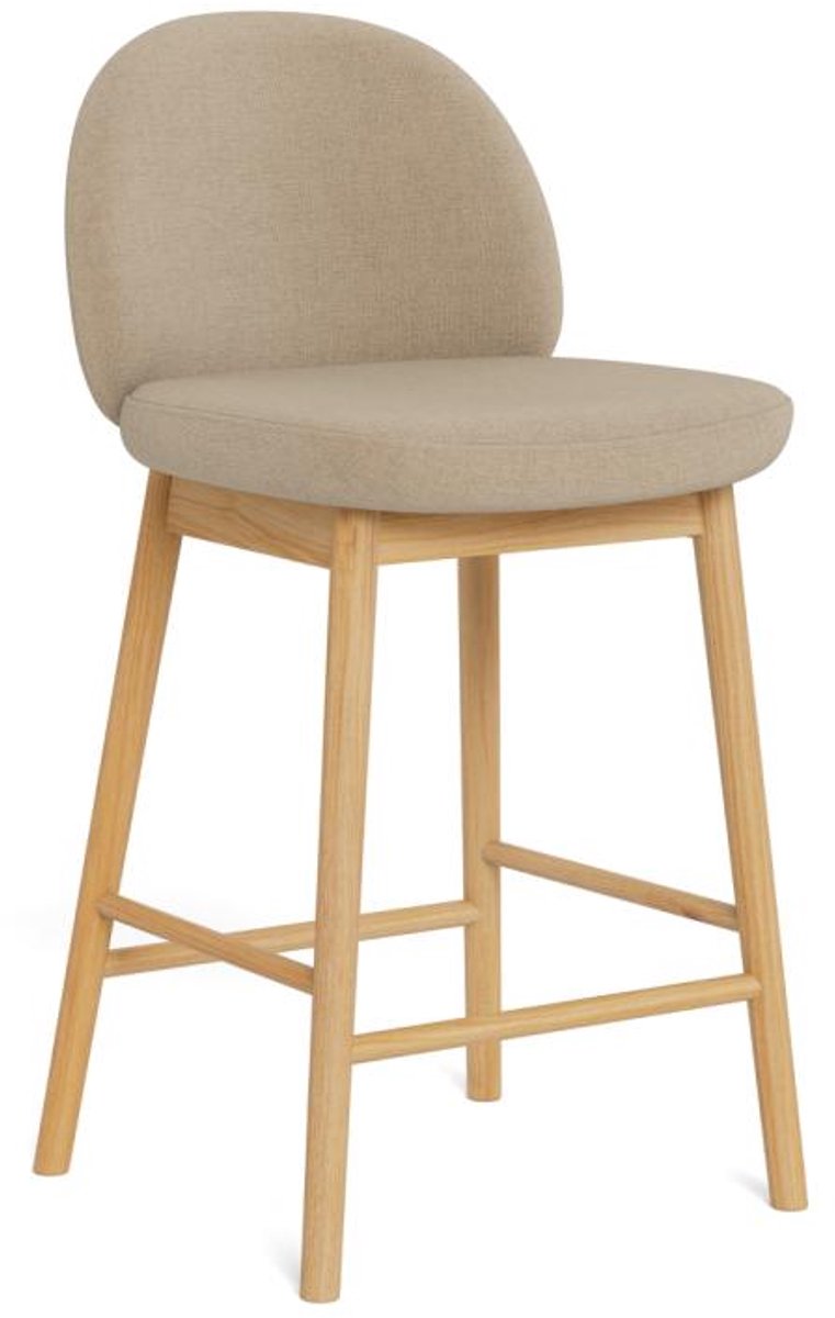 Giga Living Barstoel Mona Beige Set van 2 - Giga Living