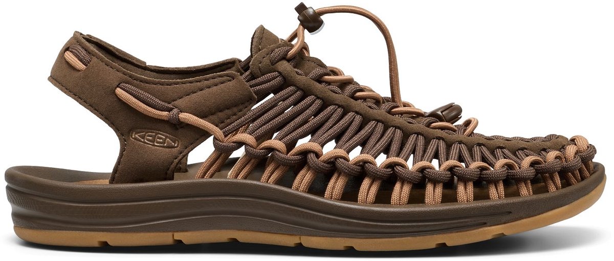 Keen Uneek Dames Sandalen Dark Earth/Chipmunk Bruin