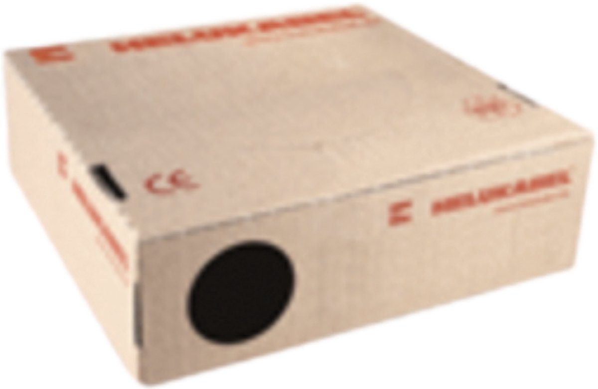 Montagedraad VDS 2.5mm² (H07V2-K) 90°C zwart - per rol 100 meter (309002501)