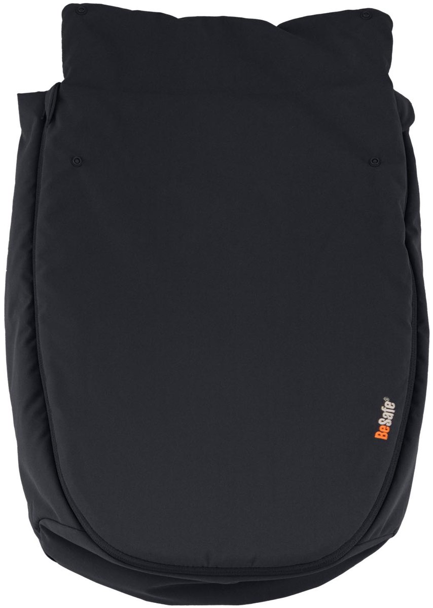 Besafe Weer en wind cover Beyond Go - accessoire autostoeltje - Voetenzak autostoeltje Go Beyond -Voetenzak - Black