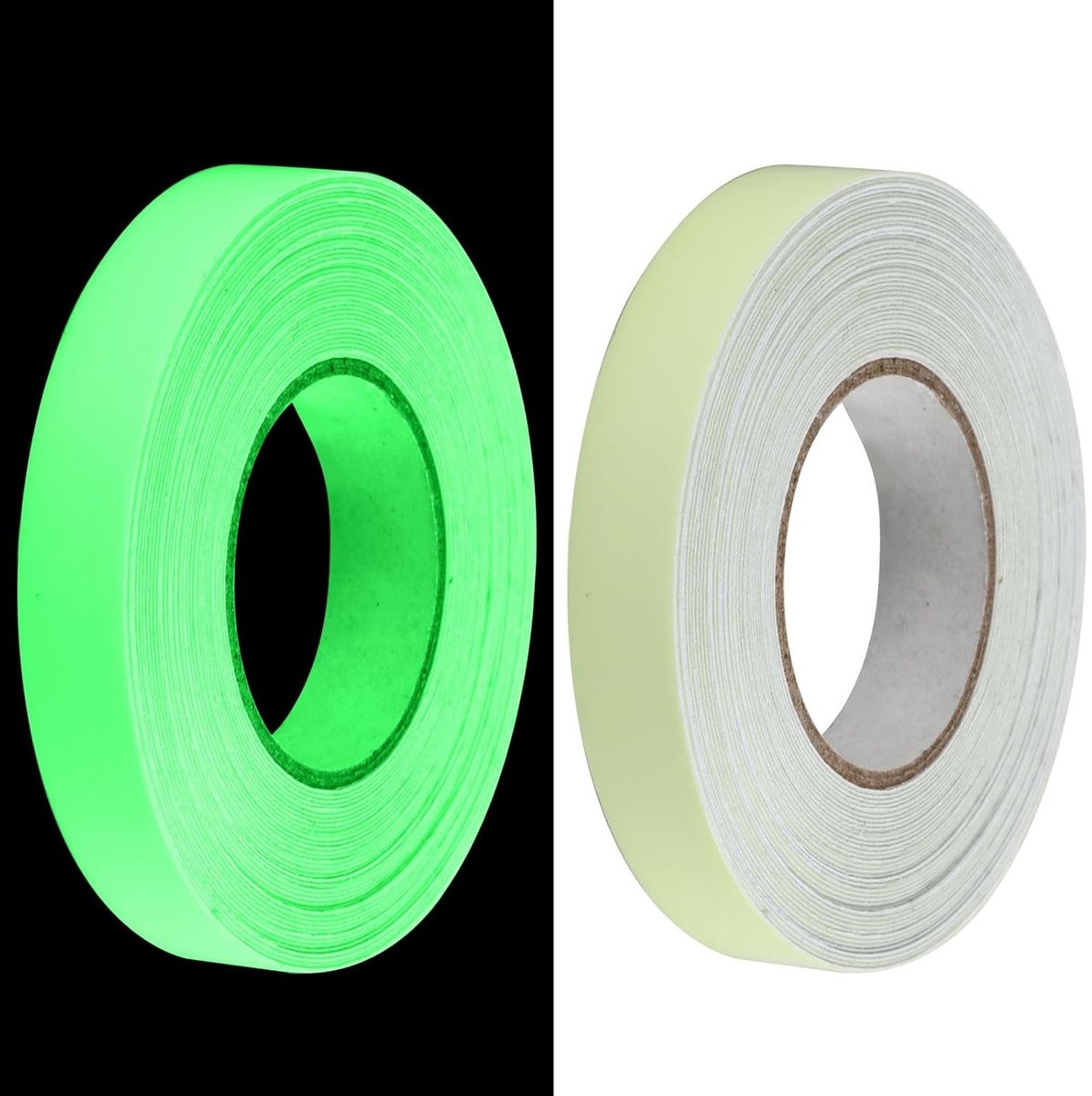 Luminous tape 5m x 10mm voor veiligheid, brandblussers, decoratie en fluorescerende markeringen voor trappen en muren