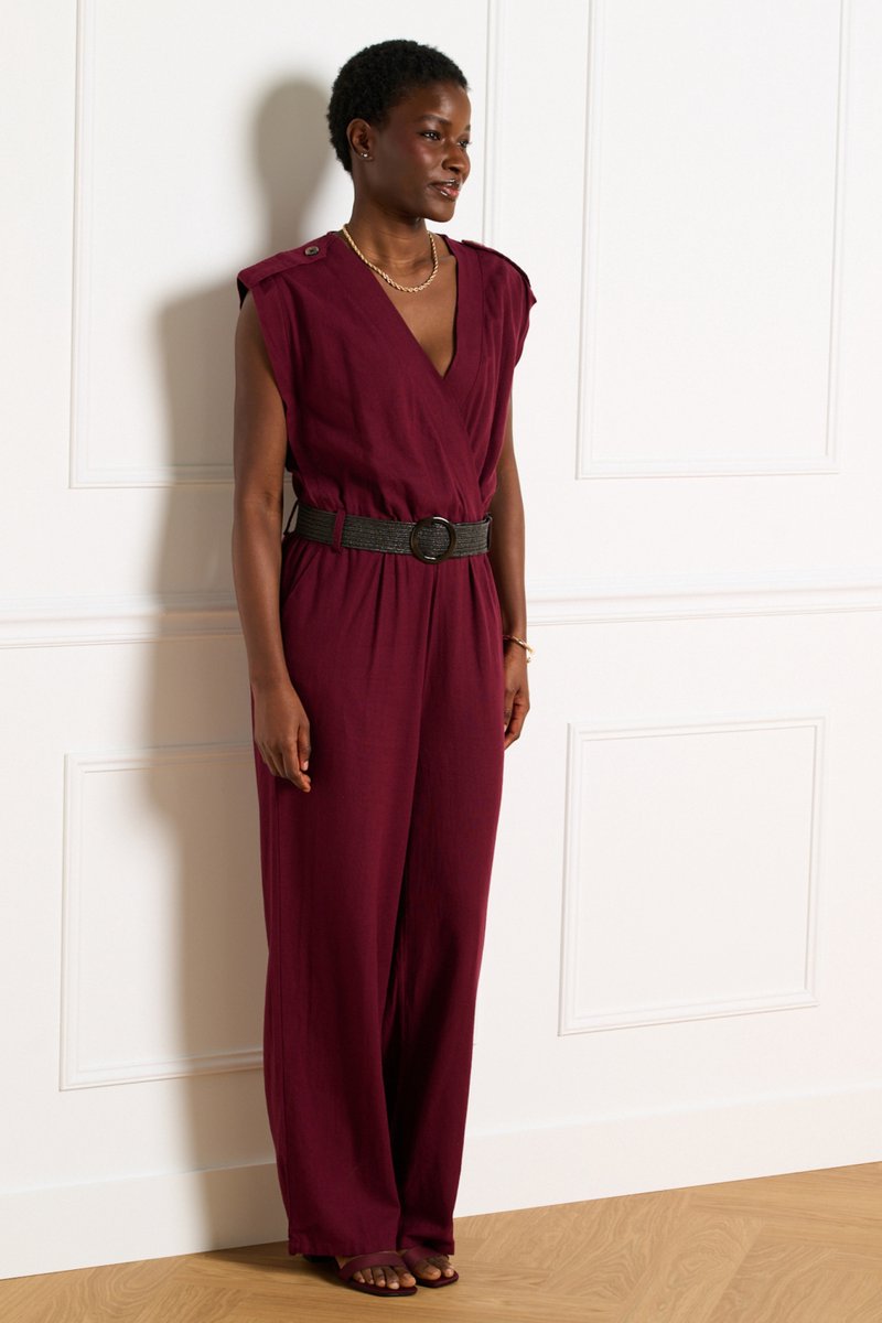 LolaLiza Jumpsuit P Harissa 06004673 1537 Aubergine Dames Maat - W44