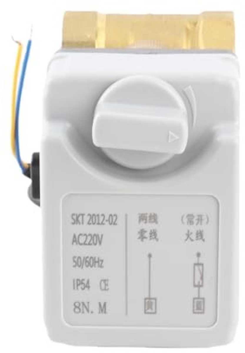 Allecto - Ball Valve DN25 - Elektrische Kogelklep Normaal Open - AC220V