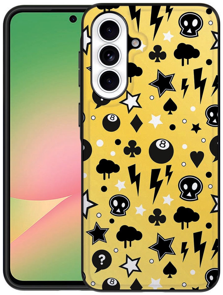 TPU Hoesje Punk Yellow Samsung Galaxy A57