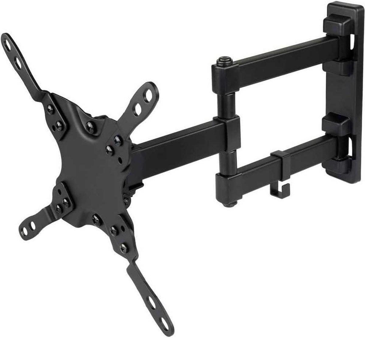 Monitor Muurbeugel - TV Beugel - Ruimte Besparen - Verstelbaar - 13-42 Inch - Zwart