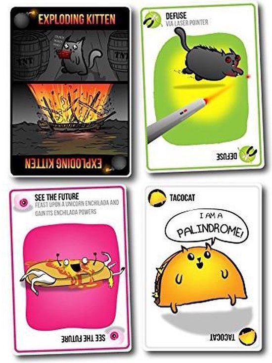 Exploding Kittens Original Edition - Engelstalig Kaartspel