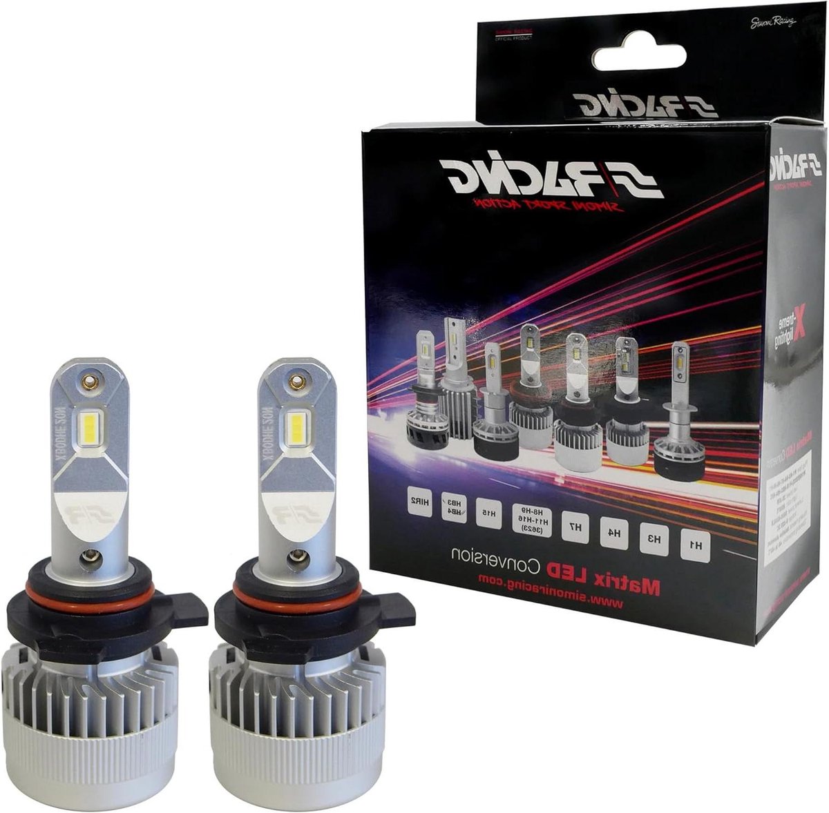 Simoni Racing LED Conversion Matrix, sokkel Hir2