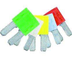 Led Platte Zekering - Auto Zekering Set - Voertuig Elektronica - Geïntegreerde Led Indicator - 32 Volt 30 Amp