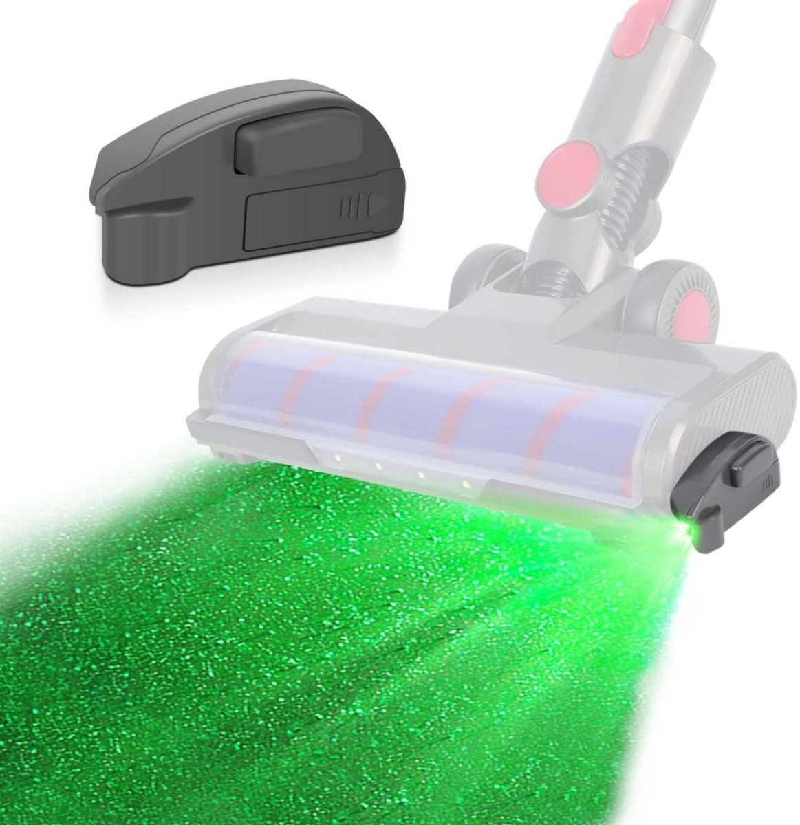 Allecto - LED Stofdisplay Lamp voor Stofzuigers - Ontdek Microscopisch Stof en Dierenharen