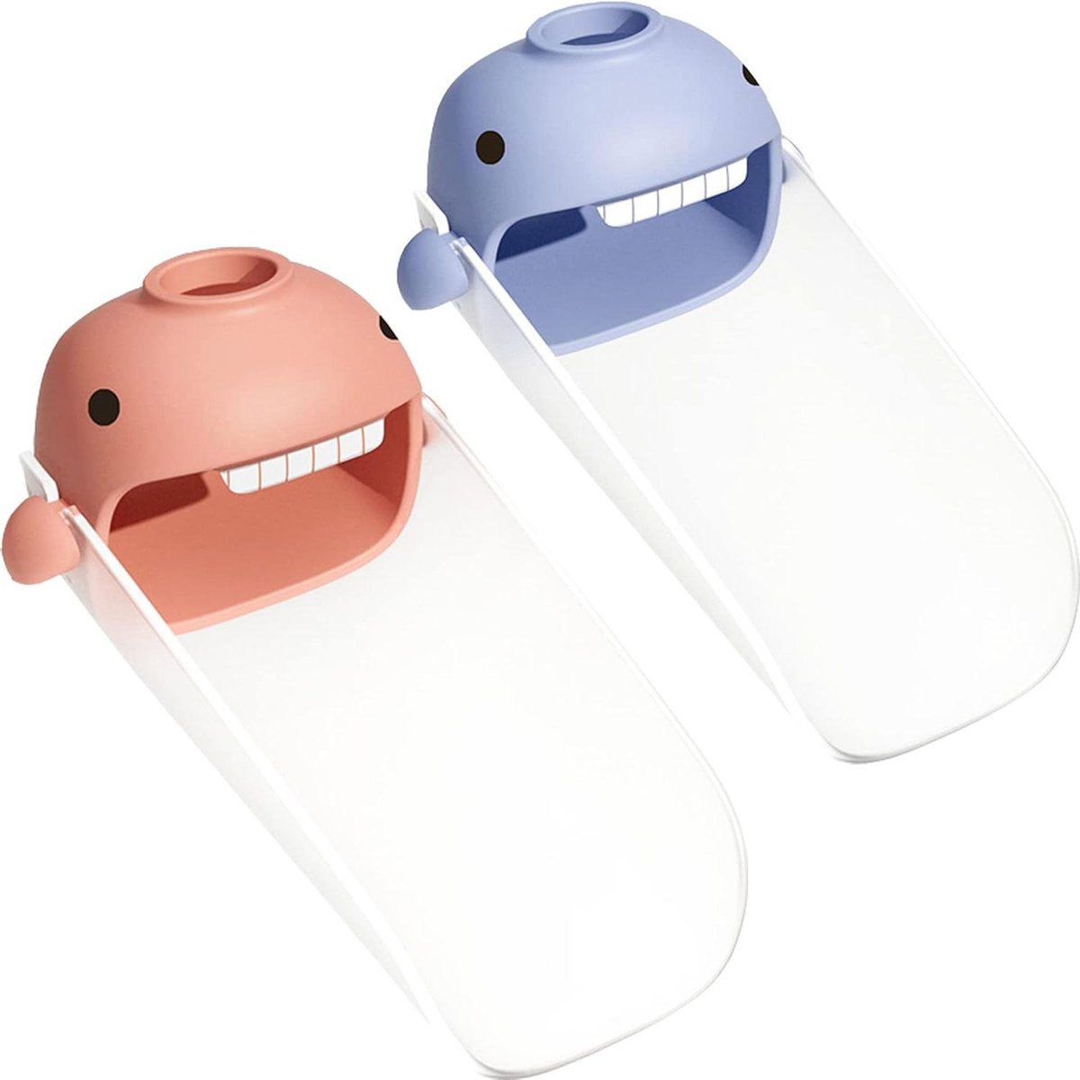 Kraanverlenger Kinderen - Kraan Verهایی - Handen Wassen - Universele Pasvorm - 2 Stuks - Blauw Roze