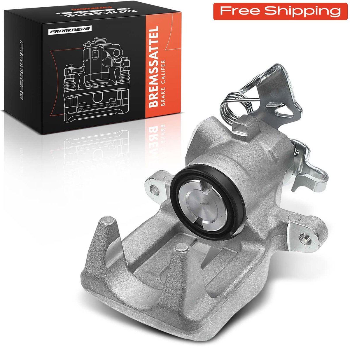Frankberg 1x remklauw achteras links voor Peugeot 607 9D 9U