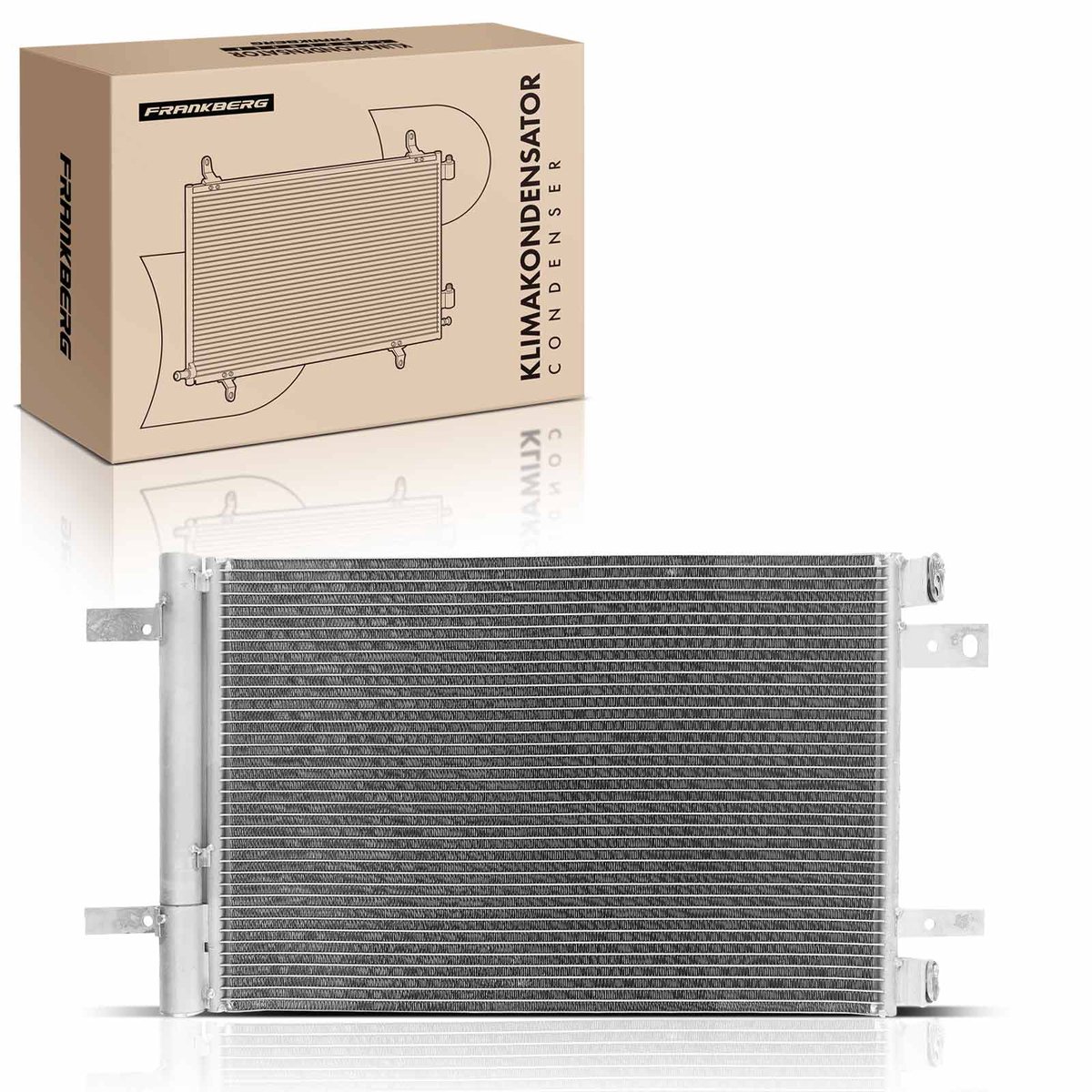 Frankberg 1x condensor airconditioning voor Peugeot