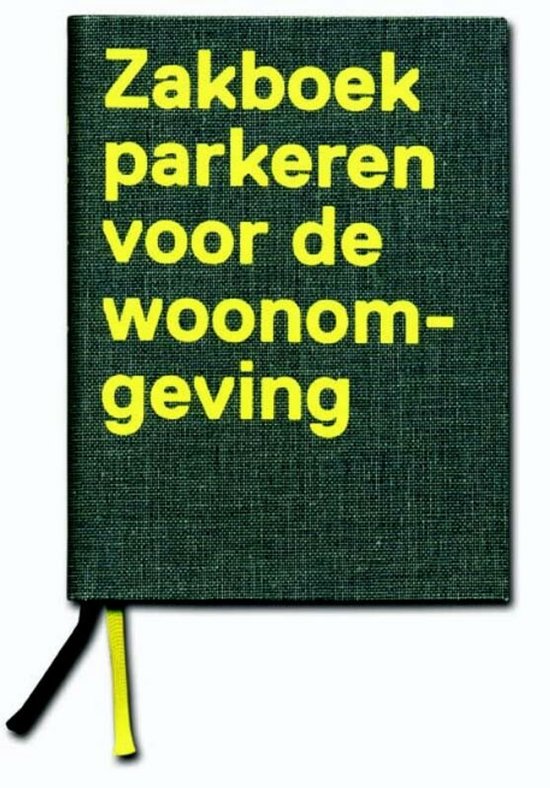 Zakboek parkeren voor de woonomgeving - cover