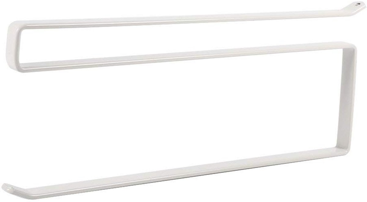 Allecto - Keukenrolhouder - Wandmontage - Stijlvol en praktisch - Metaal - Tissue roll hanger - Ruimtebesparend - Geschikt voor keuken en badkamer