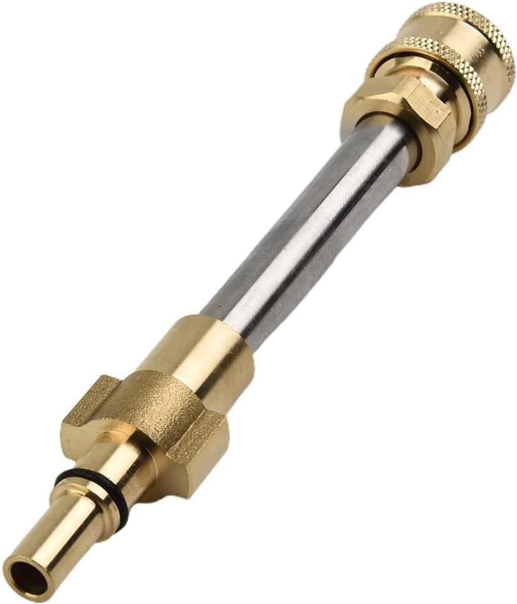 Allecto - Hoge Druk Spuitadapter - Quick Connect - Duurzaam metaal - 1/4 inch aansluiting - Voor hogedrukreinigers - Geschikt voor diverse toepassi...