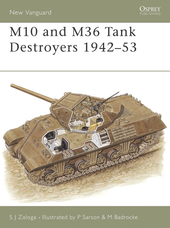 M10 & M36 Tank Destroyers 1942-52 - cover