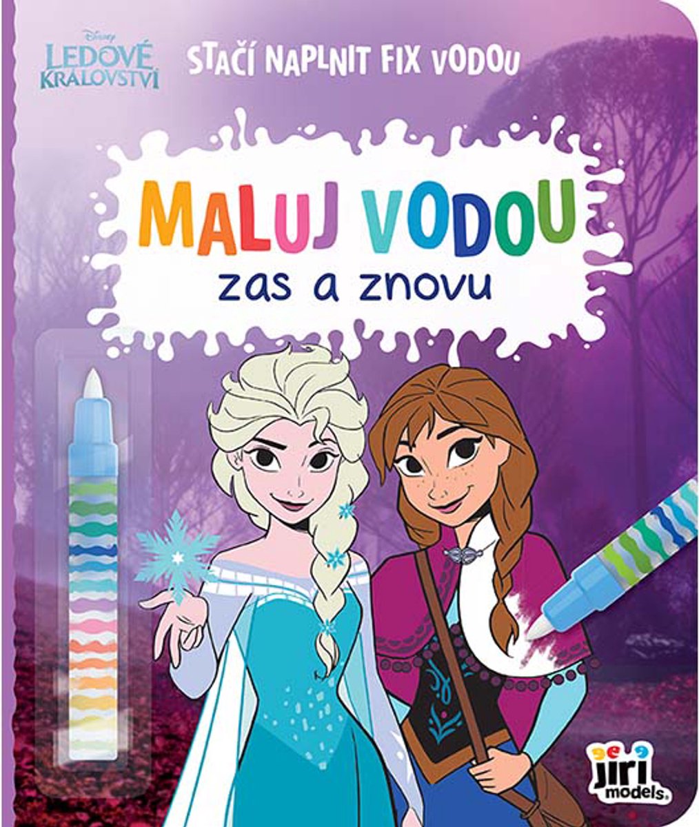 Verf steeds opnieuw met water Frozen Kingdom - UNI