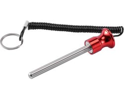 NTHProducts - Gym Weight Stack Pin - Gewichtpen - Ideaal voor krachttraining - Rood - Vervangingsonderdeel - Versterk je training - Geschikt voor fitne...