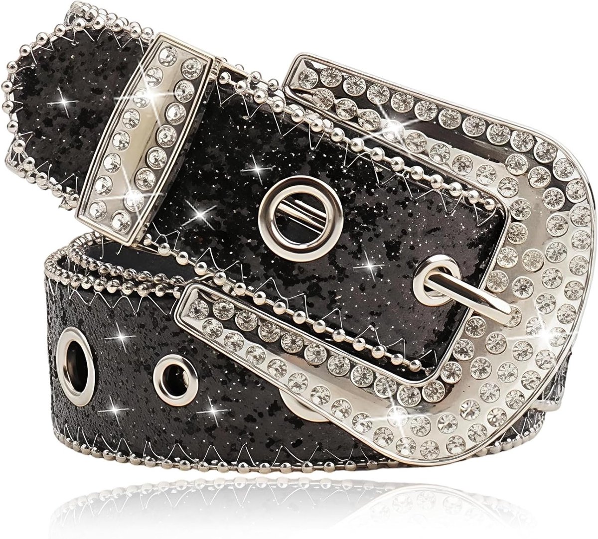 Rock Punk Y2K Riem voor Dames en Heren - Goth Leren Riem en Gothic Kledingaccessoires voor een Alternatieve Stijl
