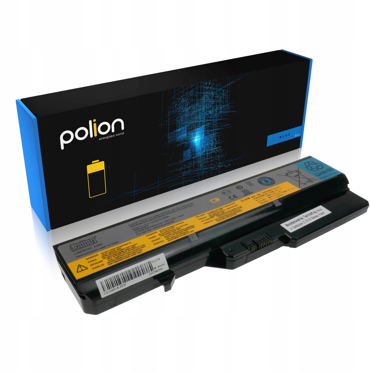 Polion Serie - Batterij - Lenovo Compatibel - 4400mAh - Li-Ion