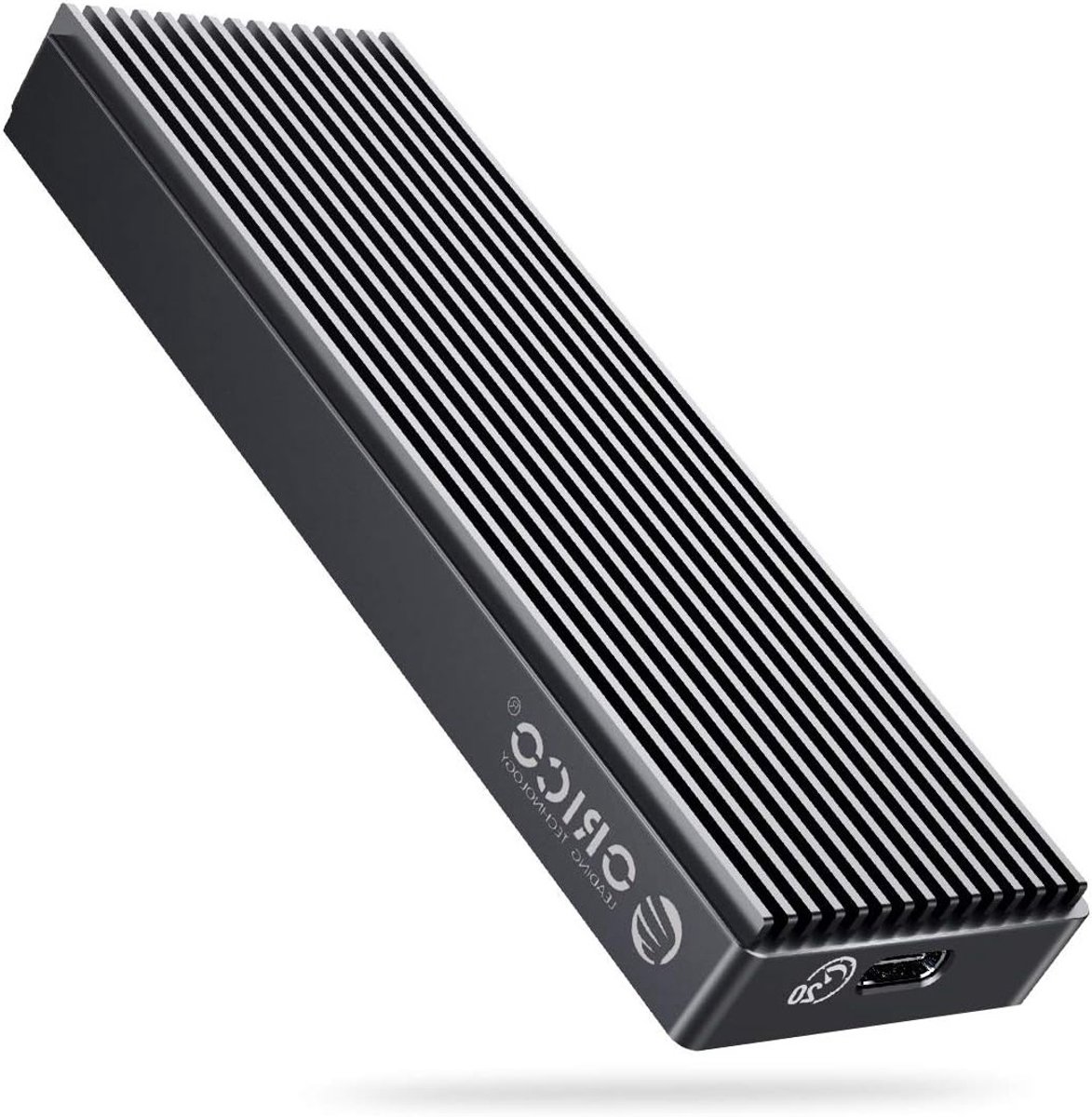 M.2 NVME SSD Behuizing Adapter, USB3.2 Gen2 Type-C naar NVME PCI-E M-Key, Aluminium Externe Behuizing voor SSD 2230/2242/2260/2280 tot 4TB, Snelheid tot 20Gbps