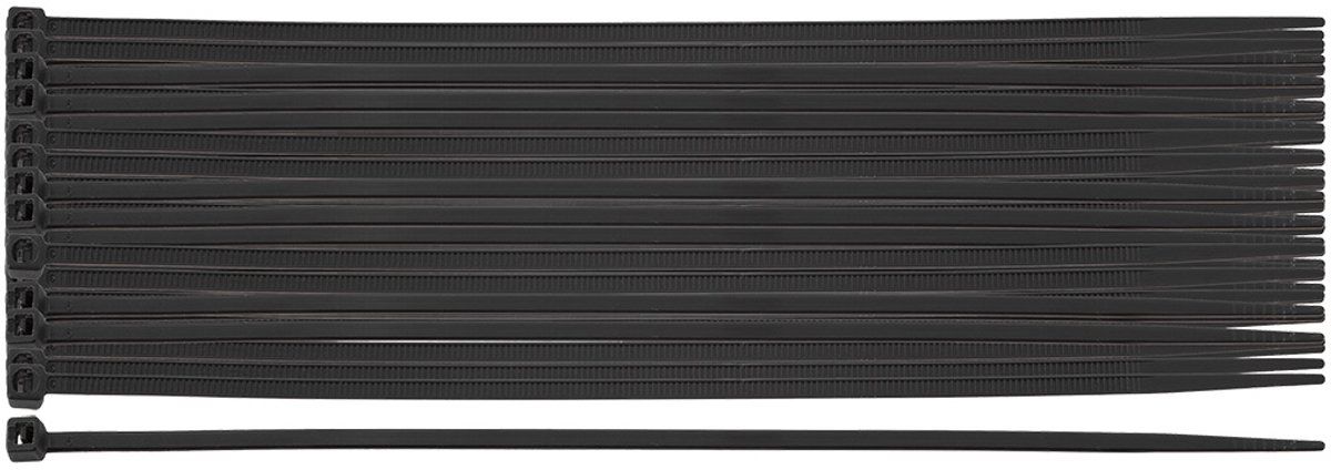Neo Tools Extreme Serie - Nylon Kabelbinders - 2,5 x 100 mm - Zwart - 100 stuks